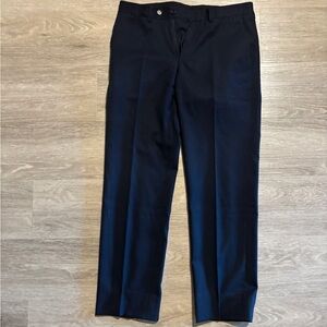 Massimo Dutti Dark Blue Dress Pants
